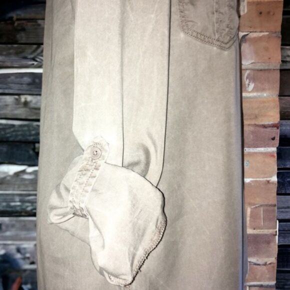 Express Dress Mini Shirtdress Tunic Lace-Up Deep V Eco Friendly Goth Size Small - Picture 13 of 16